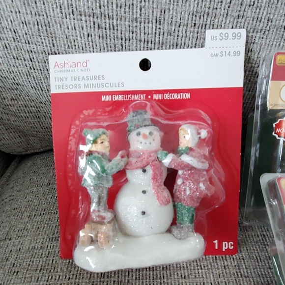 Ashland & Lemax Holiday Nwt Assorted Christmas Figurines